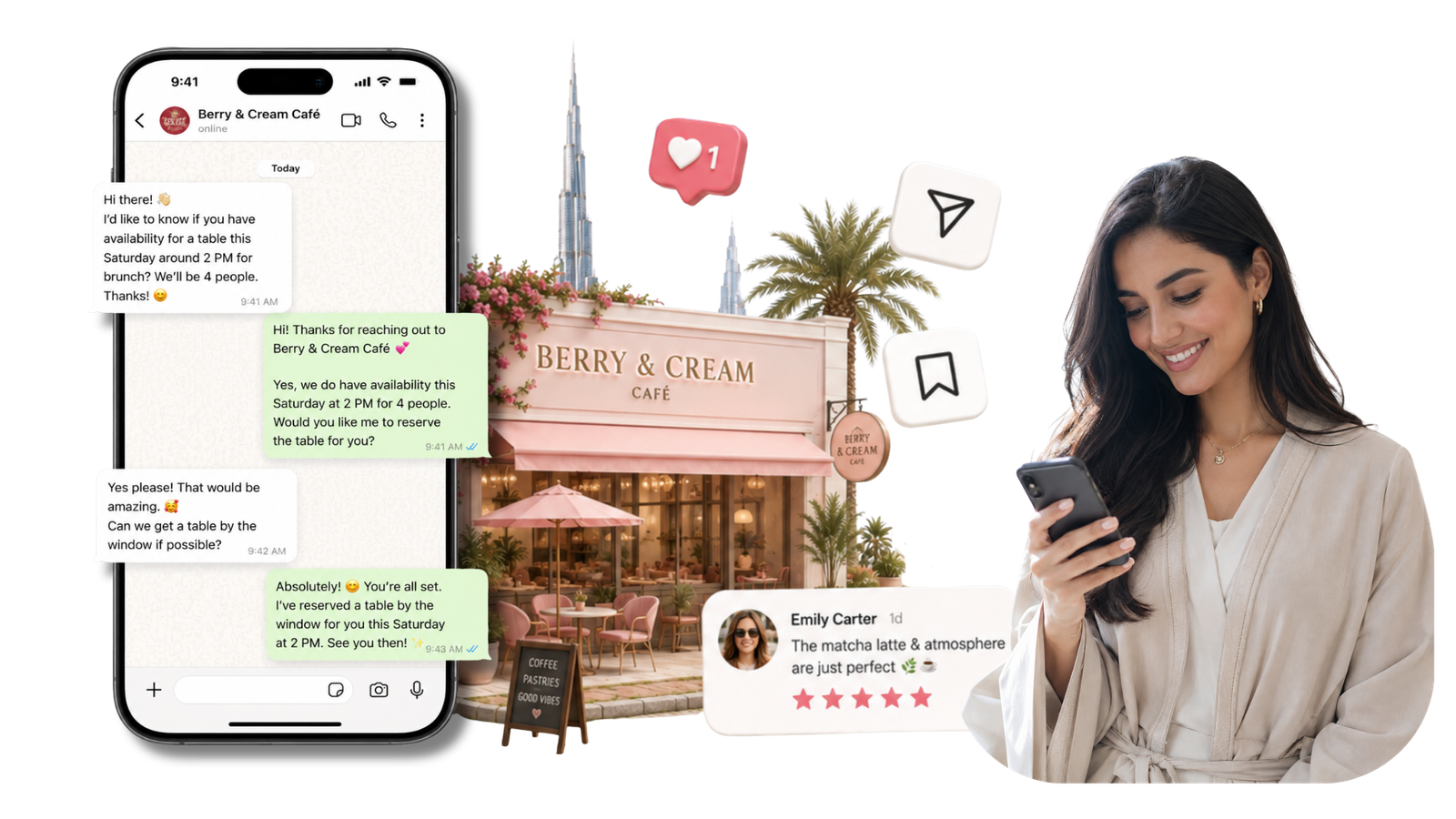 Dubai customer communication
